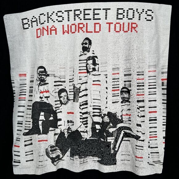 Port & Co‎ Backstreet Boys DNA World Tour Tshirt Men’s Size Medium - Picture 4 of 8